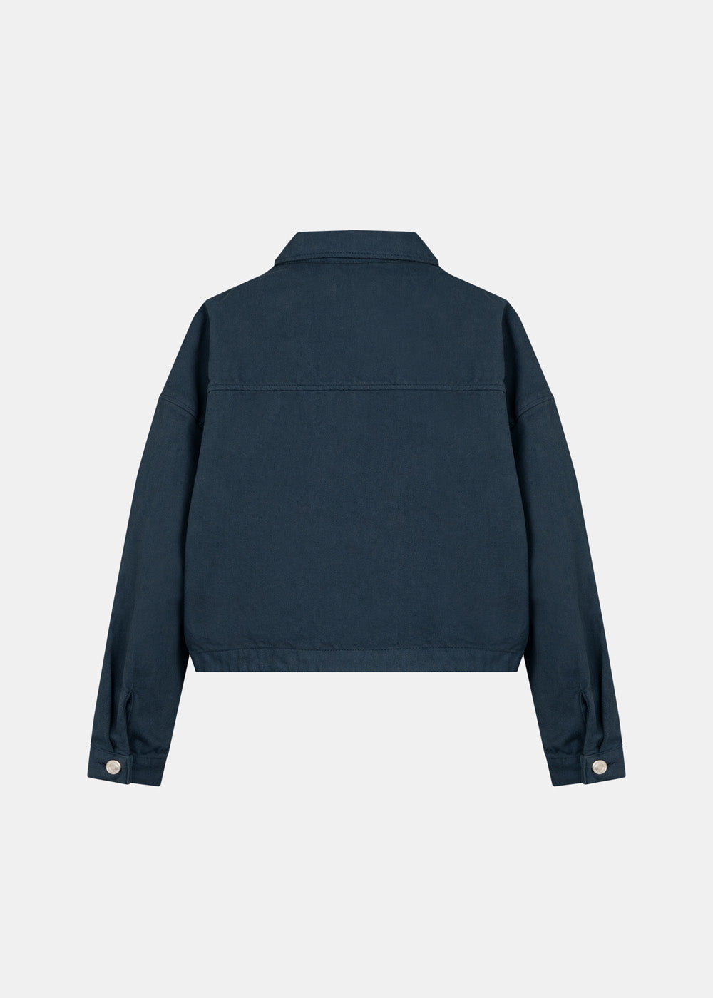 EX BOYFRIEND DENIM JACKET GRAPHITE