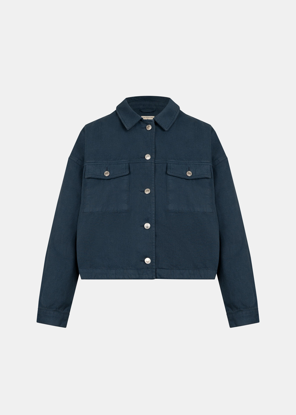 EX BOYFRIEND DENIM JACKET GRAPHITE