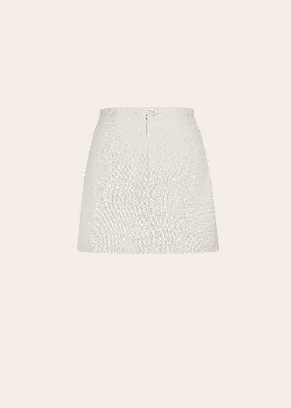 JUPE MINI STELLAR ÉCRU