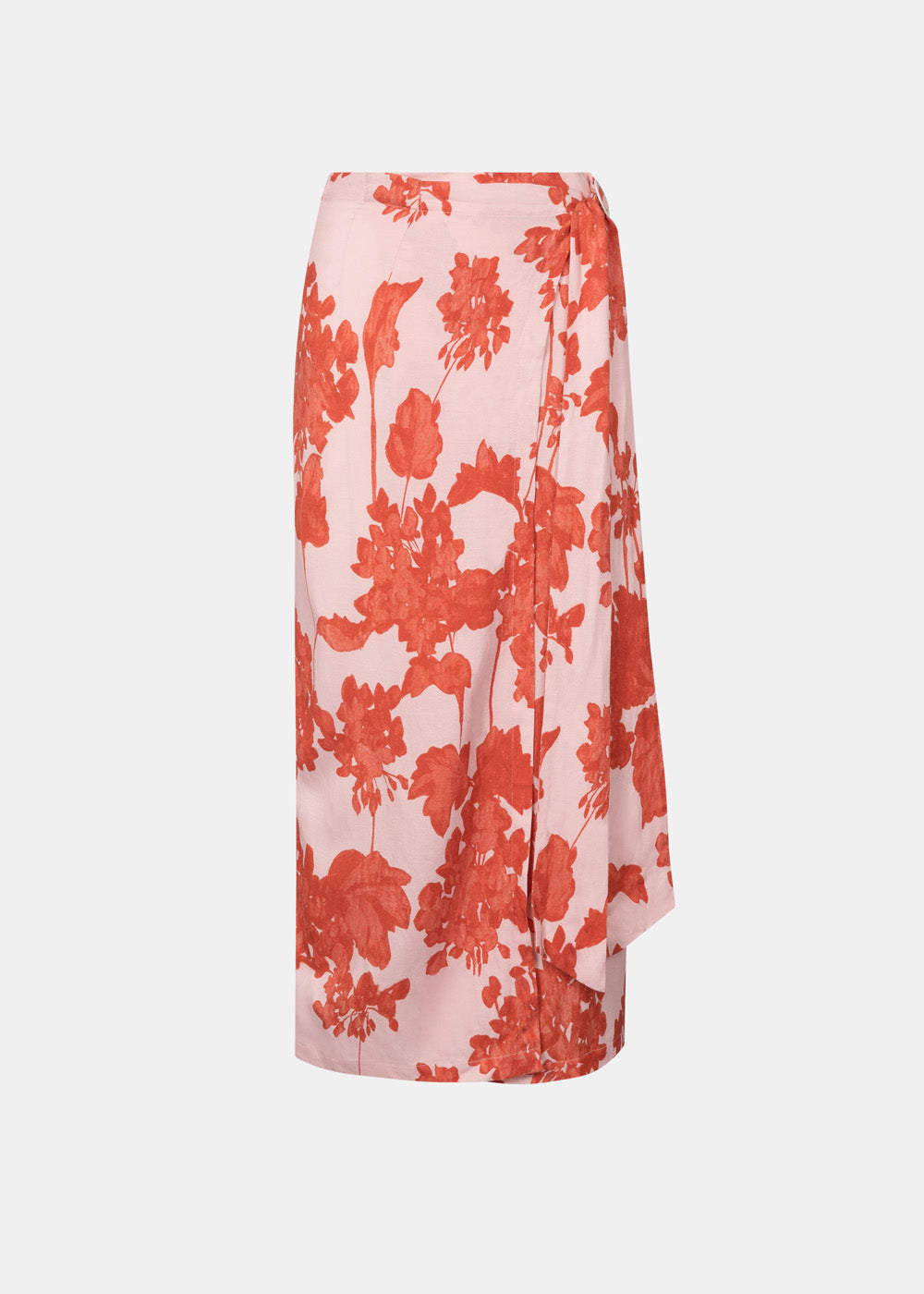 LISA MAXI SKIRT CORAL BLOOM