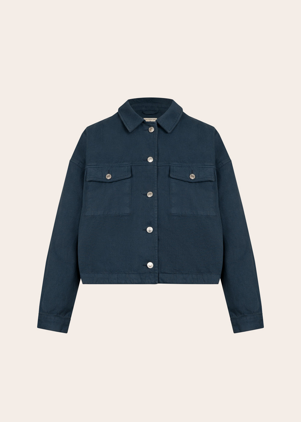 EX BOYFRIEND DENIM JACKET GRAPHITE