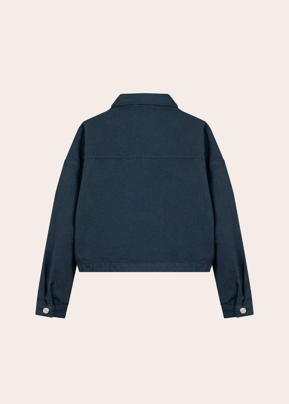 EX BOYFRIEND DENIM JACKET GRAPHITE