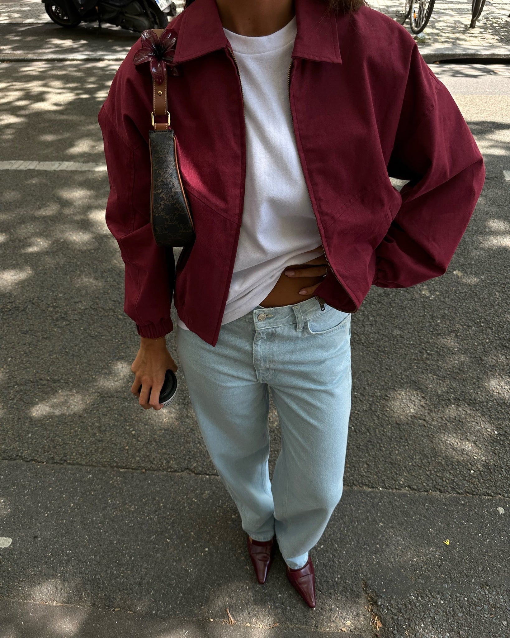 HOTLINE JACKET BURGUNDY