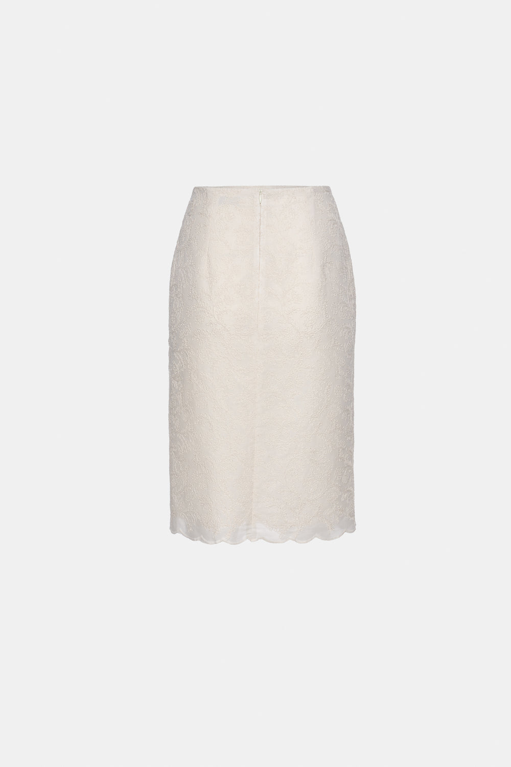JUPE ORNAMENT BLANCHE