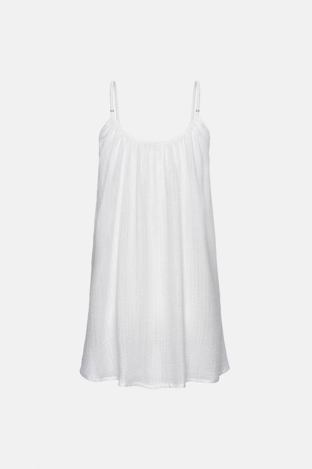 SILVER WHITE MINI KLEID