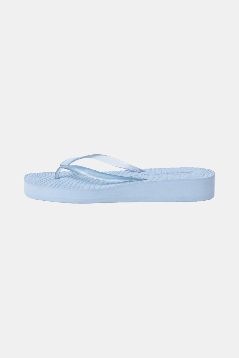 JAPONKI SLEEPERS TAPERED PLATFORM BLUE TRANSPARENT