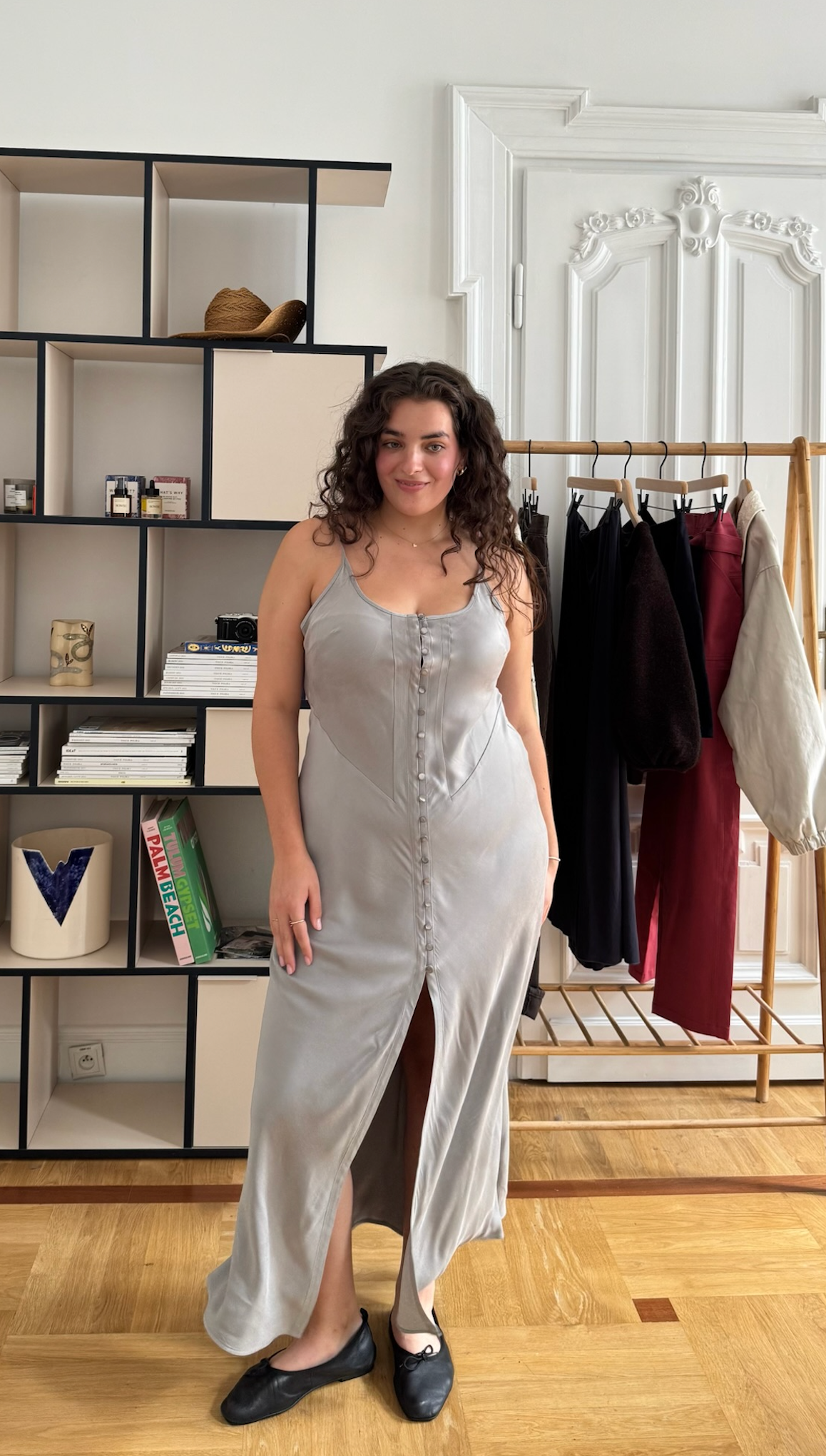 BONNIE KLEID GRAU