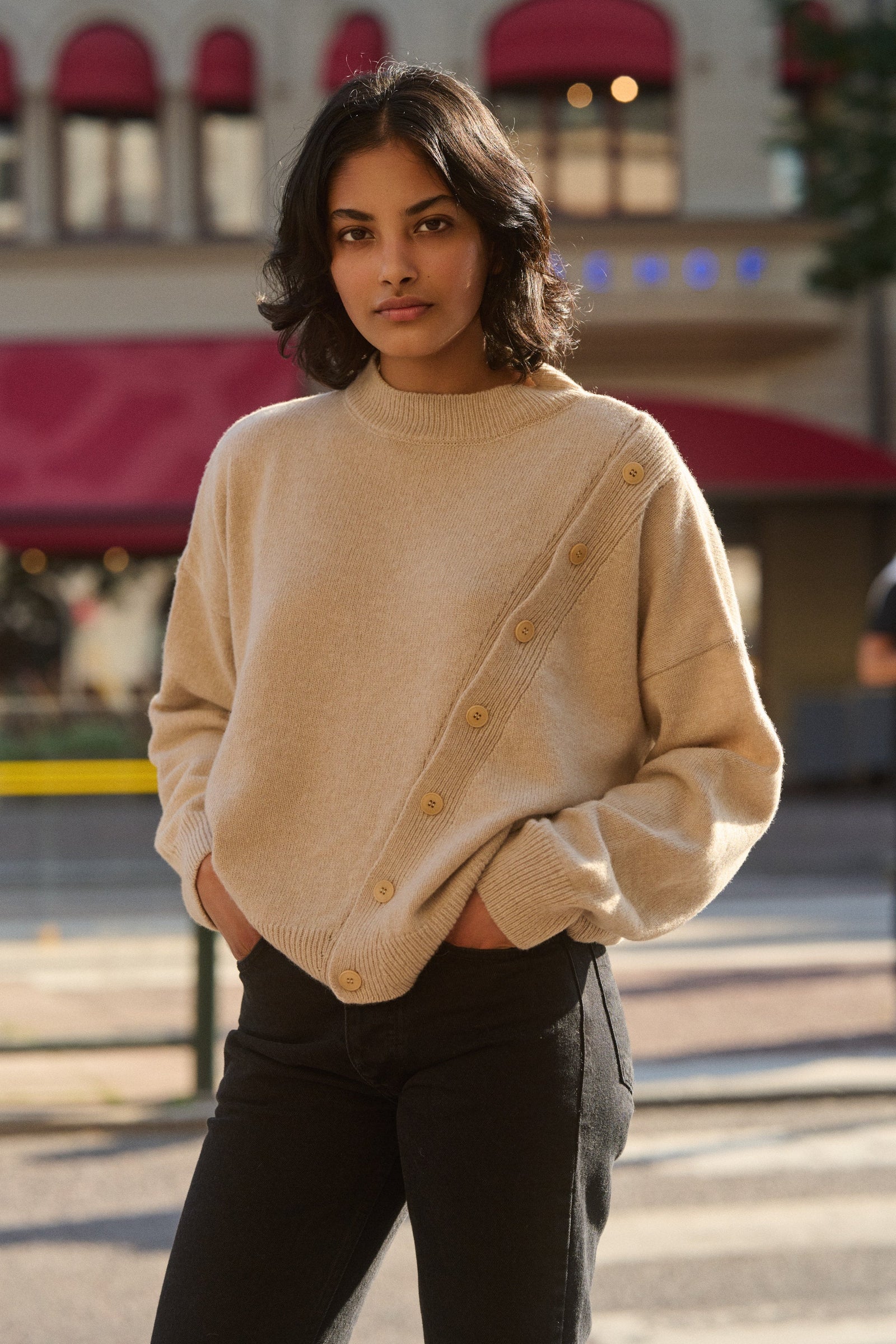 WONDERS SWEATER BEIGE