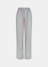 COOPER PANTS STRIPES GREEN