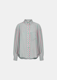 BRAD SHIRT STRIPES GREEN