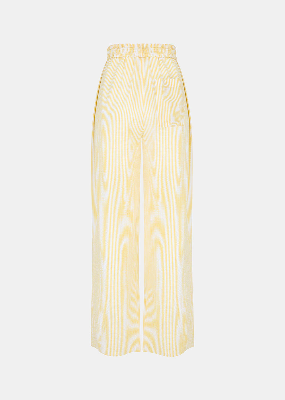 PANTALON COOPER RAYURES JAUNE
