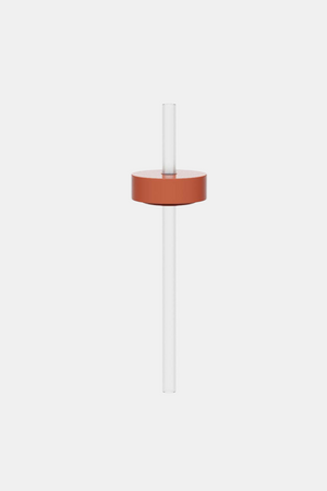 Bink clay cap with a tube
