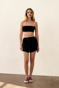 SZORTY PETAL BLACK