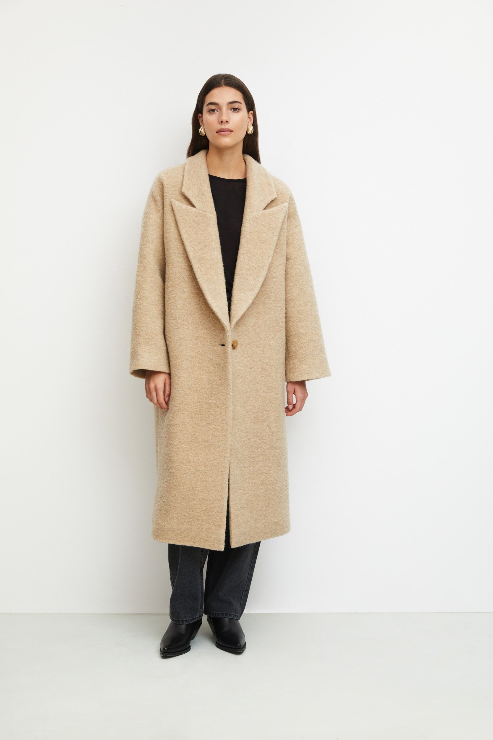 Pure outlet alpaca coat