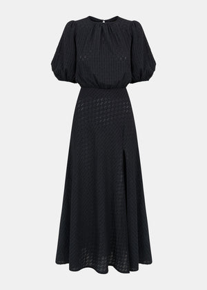 Fiori Black dress