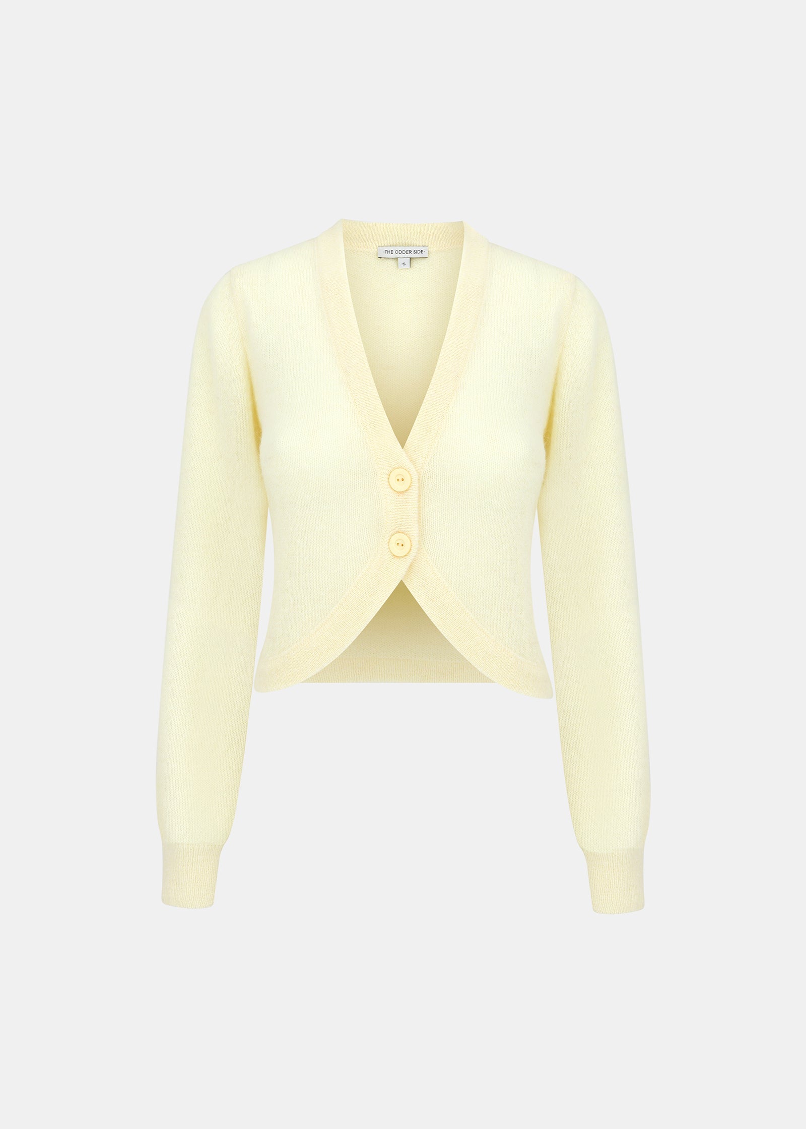 FINE CARDIGAN YELLOW