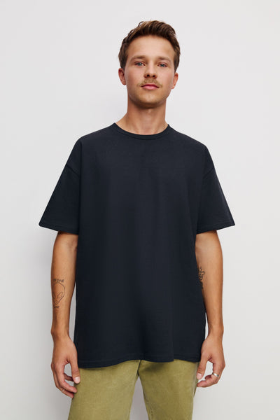 【PORTERNA】Mebo string T-shirt T-SHIRT MĘSKI SPADE ORGANIC CZARNY